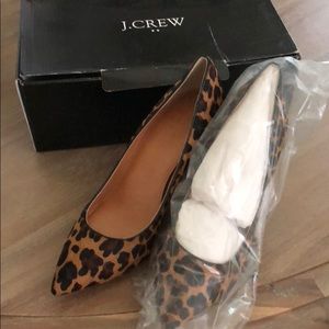 J crew leopard pumps
